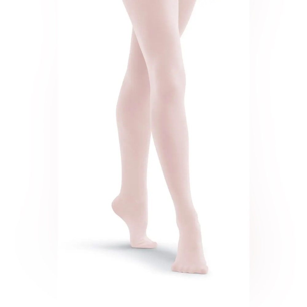 Balera Ballet Dancewear Footed Tights - Kids T99C Pink Microfibre Nylon/Spandex